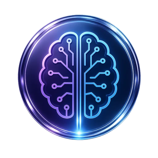 BrainIT circuit-brain emblem